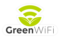 Label green wifi
