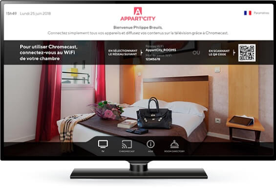 Solution TV pour hôtels, résidences et campings