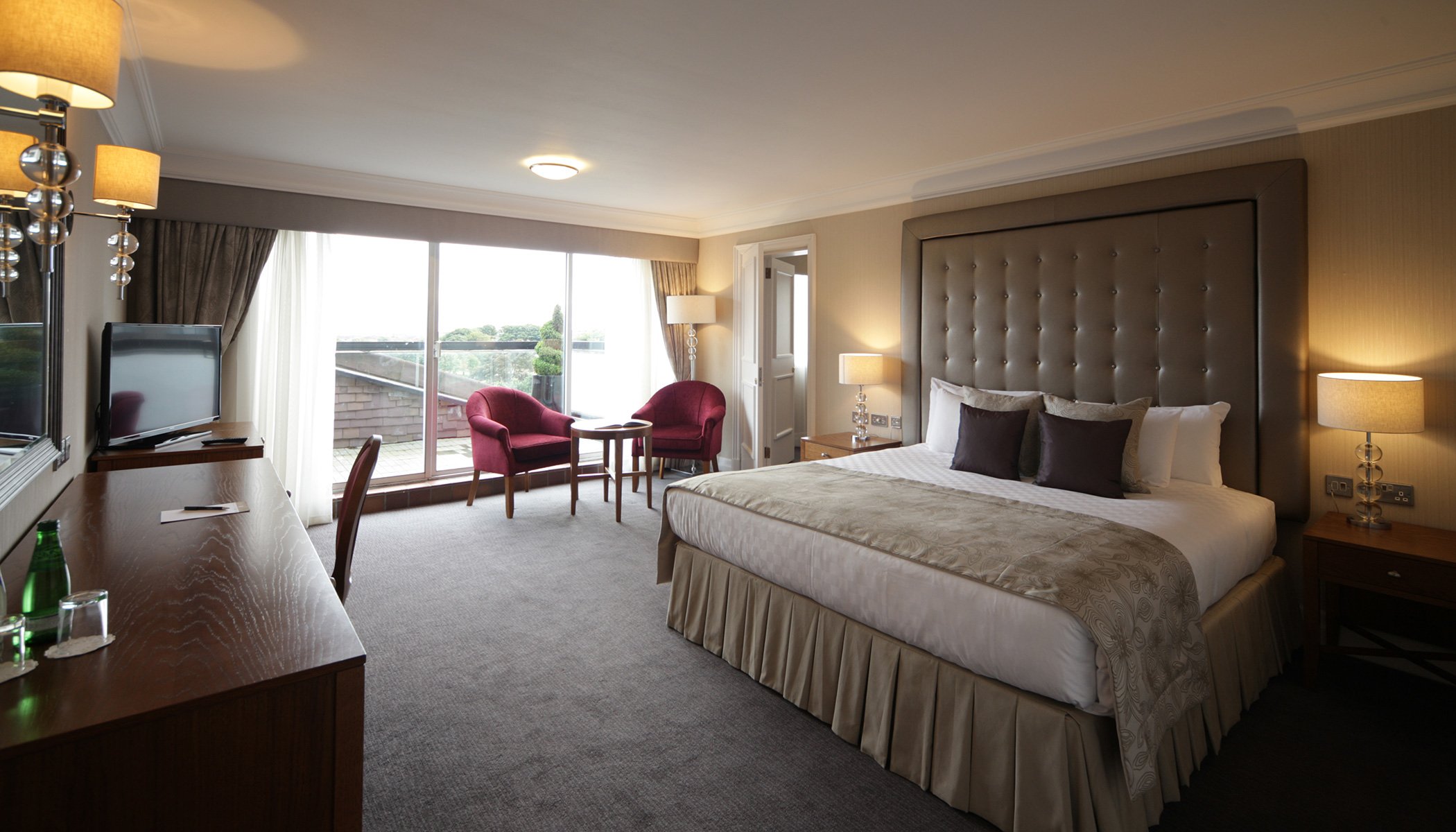 Inside a room at Aberdeen Altens Hotel