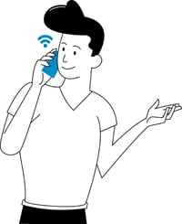 Technologie VoWiFi pour le staff hôtelier