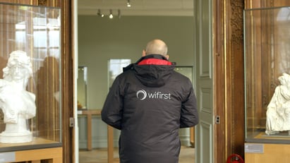 Test de réception WiFi intérieur