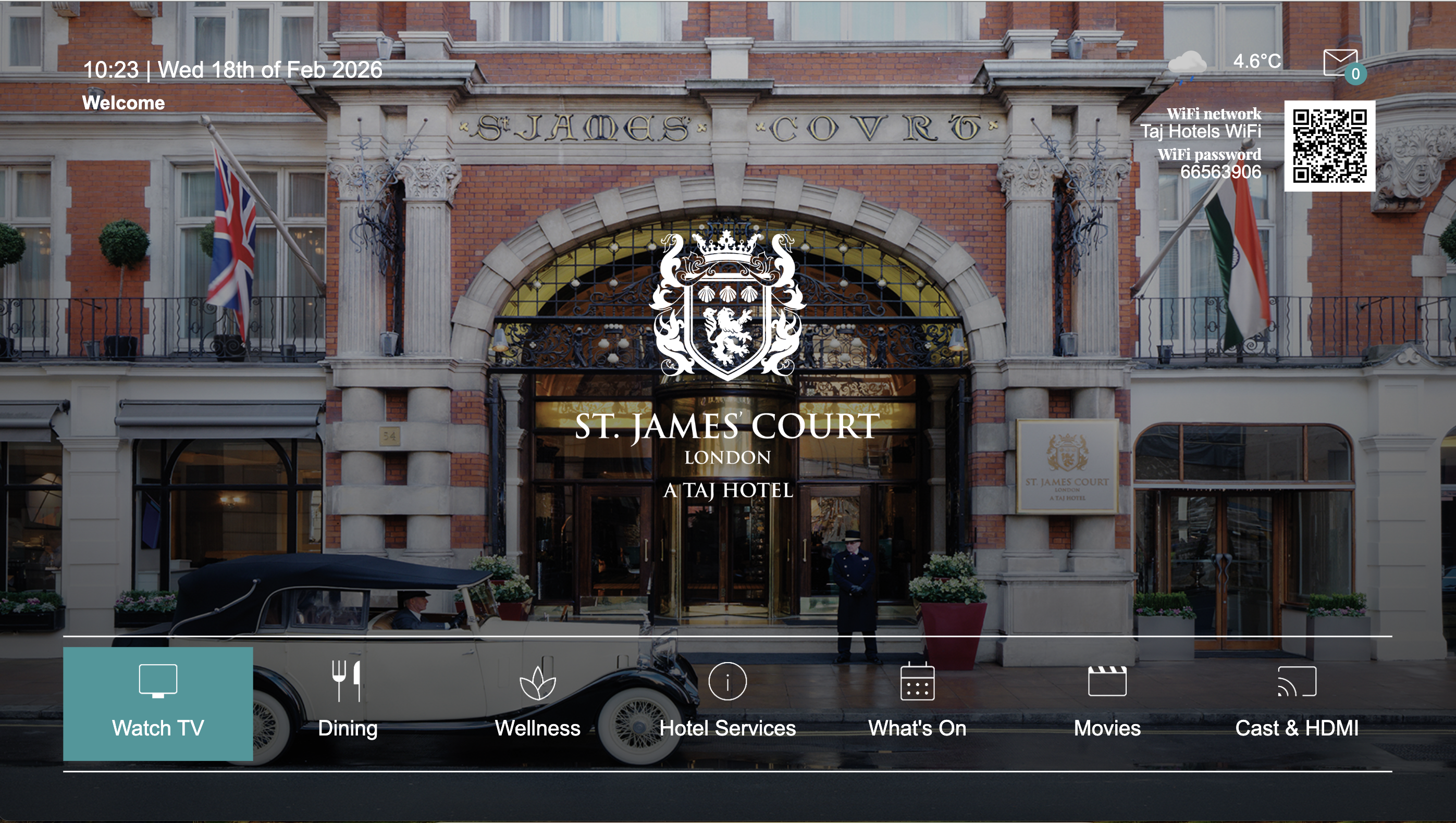 St James Court TV Portal