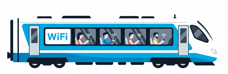 connected train