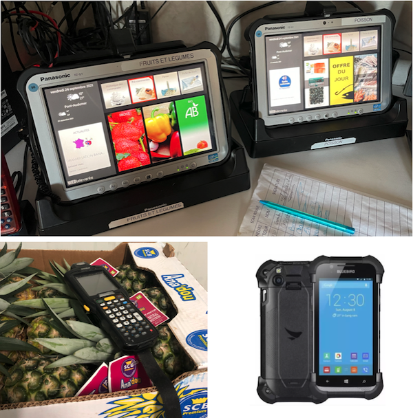 Ecosystème des terminaux connectés en magasin Intermarché