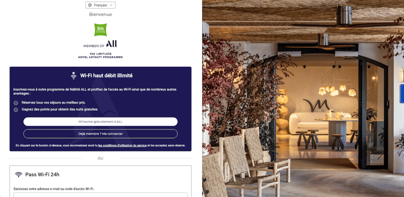 new portail accor