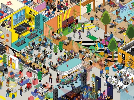 the_student_hotel_connected_community_illustration