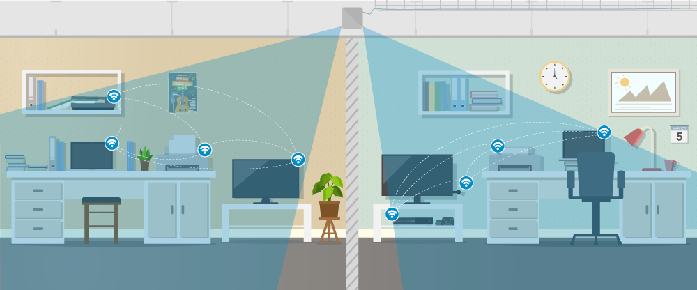 Réseau privé au coeur d'un WiFi collectif en résidence