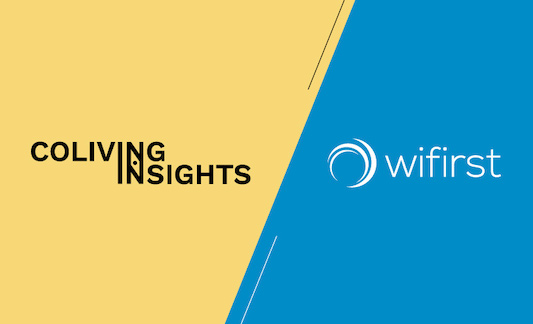 Partnership Wifirst - Coliving Insights